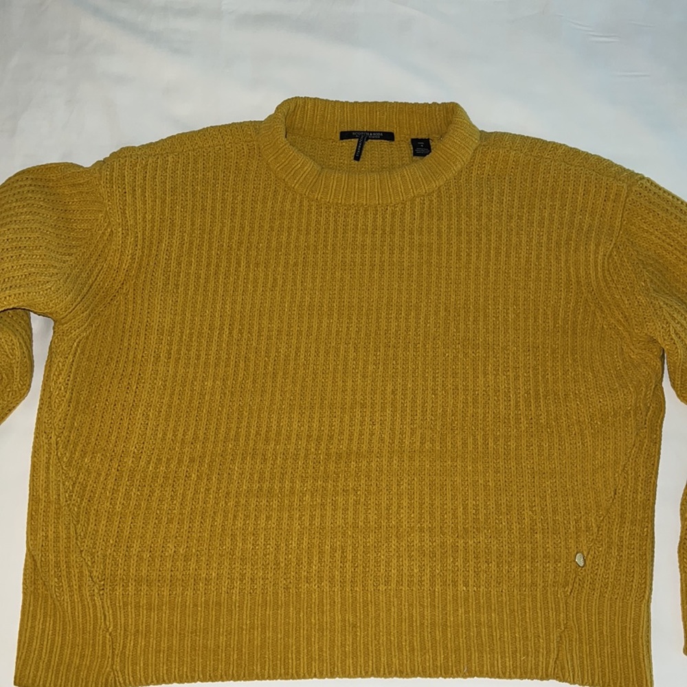 Scotch & Soda Mustard Knit